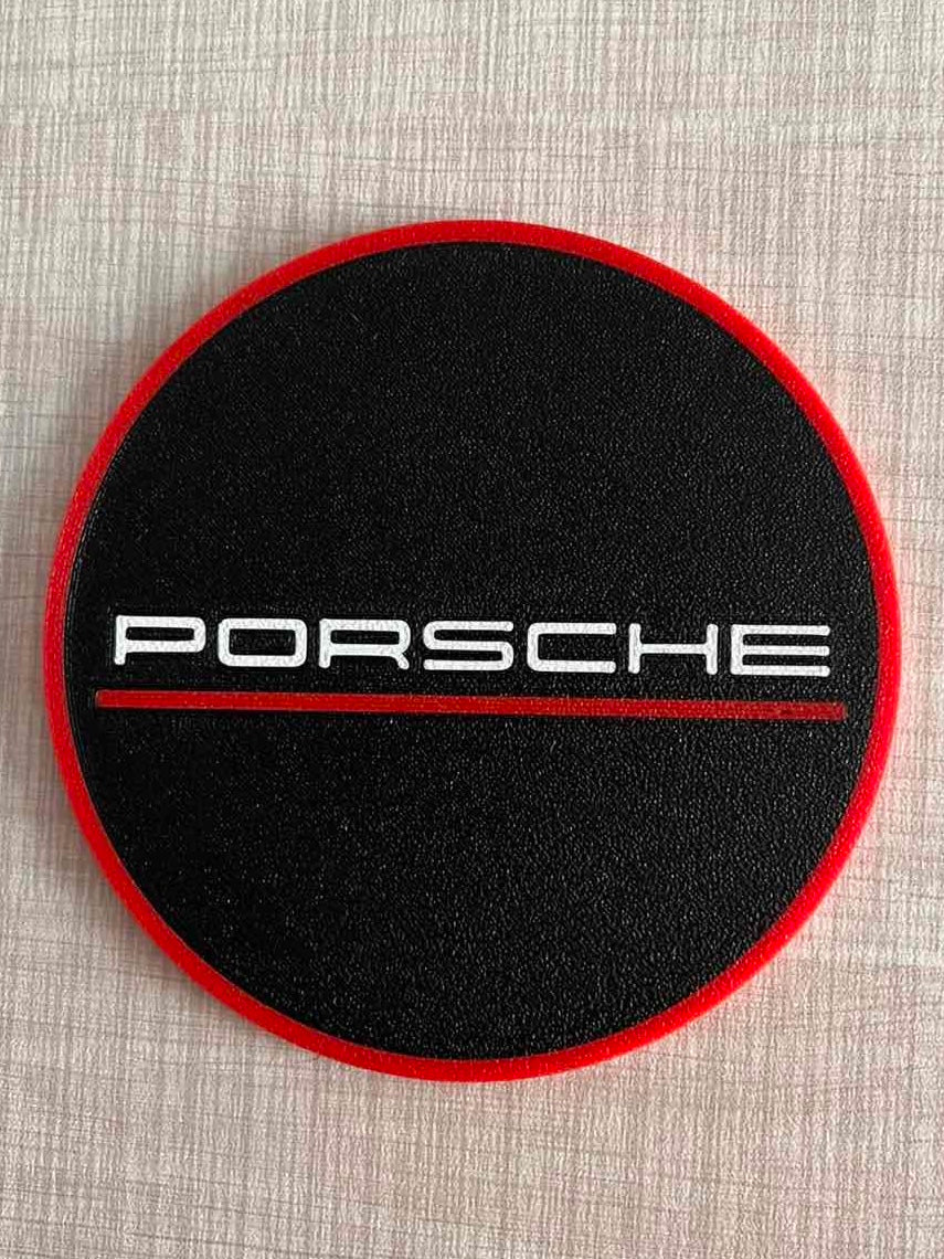 Подложка на Porsche